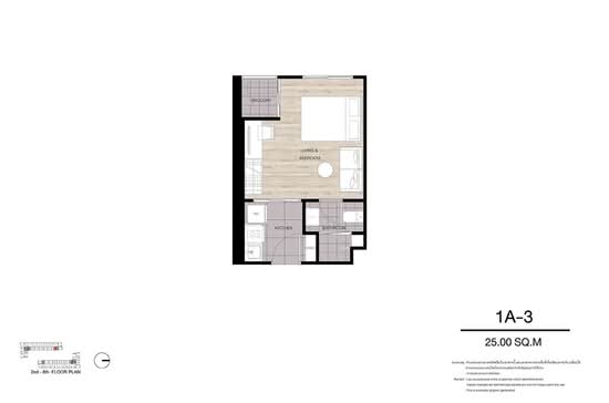 Dcondo Air Ladkrabang : ดีคอนโด แอร์ ลาดกระบัง - Floor Plan
