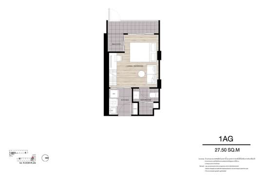 Dcondo Air Ladkrabang : ดีคอนโด แอร์ ลาดกระบัง - Floor Plan