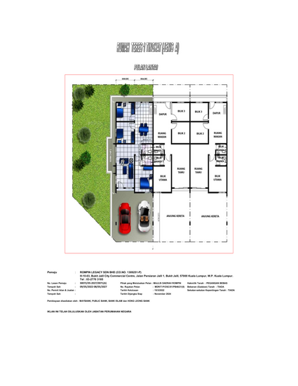 Taman Rompin Permai - Floor Plan - iProperty.com.my