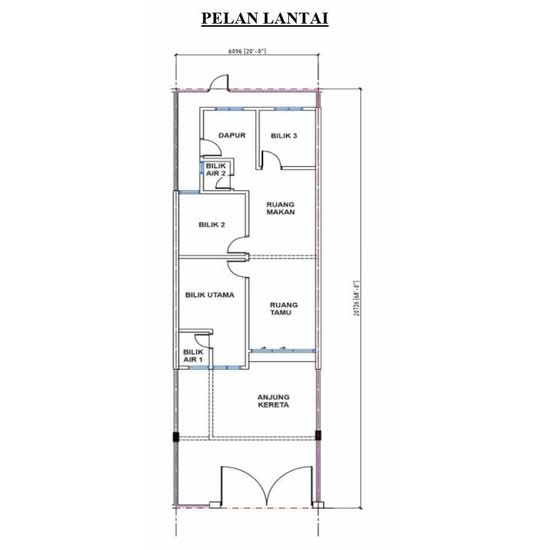 Taman Mesra Impian @ Kampar - Floor Plan - iProperty.com.my