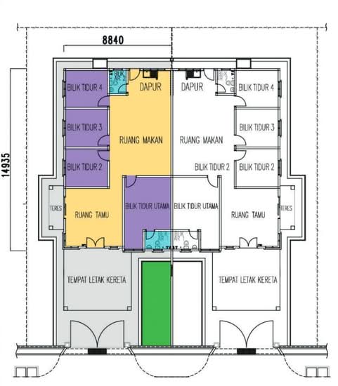 Taman Desa Sungai Rambai - Floor Plan - iProperty.com.my