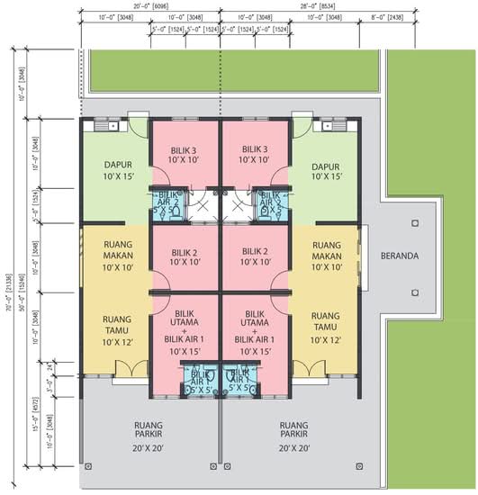 Taman Permata Harmoni Machang - Floor Plan - iProperty.com.my
