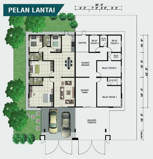 Taman Chatin Hills - Floor Plan - iProperty.com.my