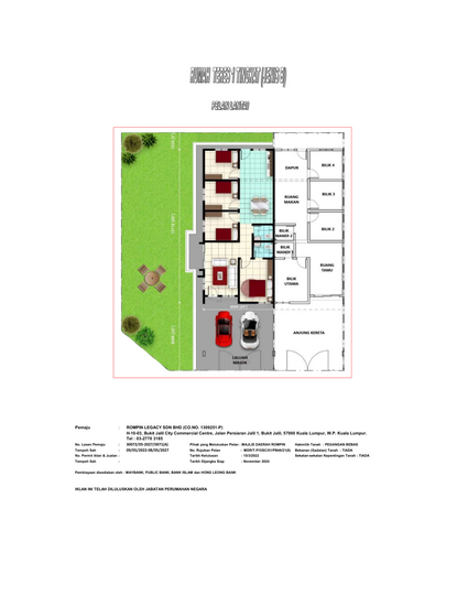 Taman Rompin Permai - Floor Plan - iProperty.com.my