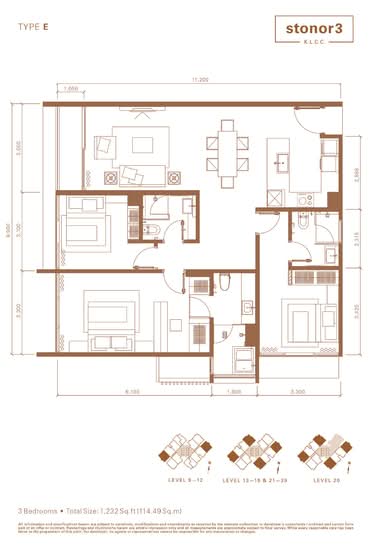 Stonor 3 - Floor Plan - iProperty.com.my