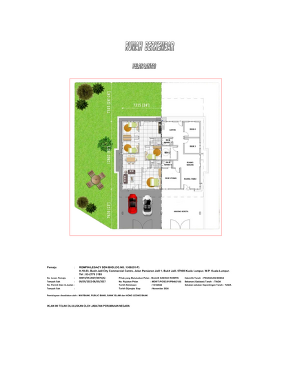 Taman Rompin Permai - Floor Plan - iProperty.com.my