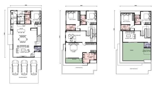 Broadleaf (alam Kemuning) - Floor Plan - iProperty.com.my