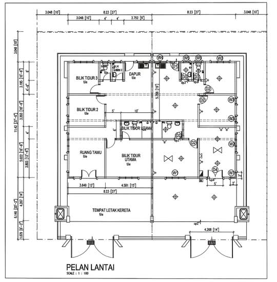 Ptd 19953 Taman Ria Permai - Floor Plan - iProperty.com.my