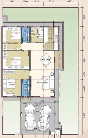 Taman Gelama - Floor Plan - iProperty.com.my