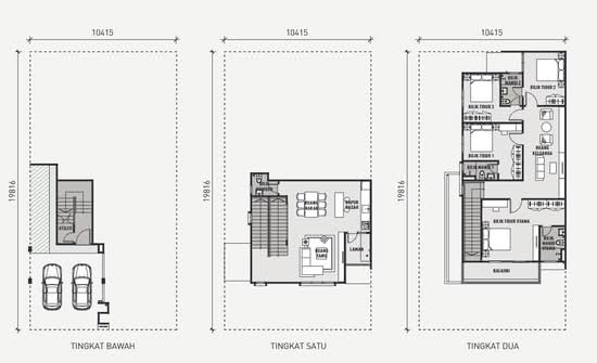 Greenwoods Senna - Floor Plan - iProperty.com.my