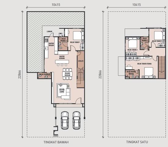 Greenwoods Senna - Floor Plan - iProperty.com.my