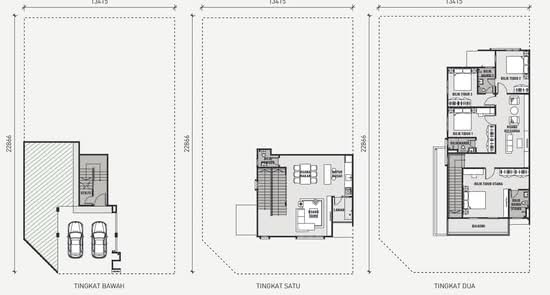 Greenwoods Senna - Floor Plan - iProperty.com.my