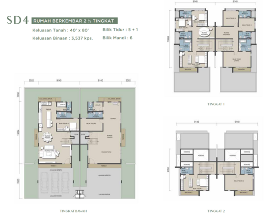 Sierra Hijauan Fasa 2e - Floor Plan - iProperty.com.my