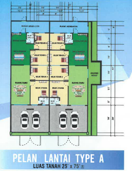 Perumahan Permatang Badak Perdana - Floor Plan - iProperty.com.my
