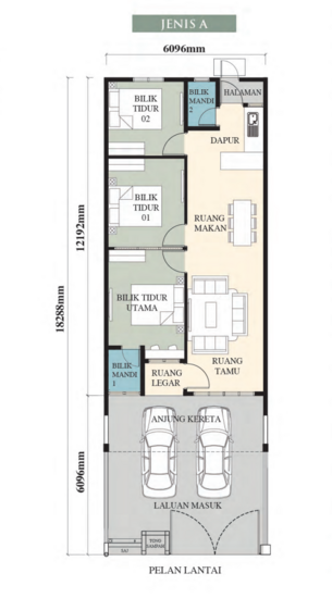 Sedili Residensi - Floor Plan - iProperty.com.my