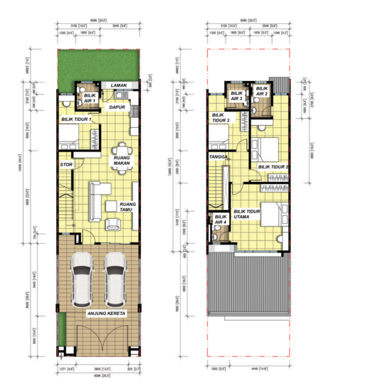 Desa Wawasan Teras - Floor Plan - iProperty.com.my