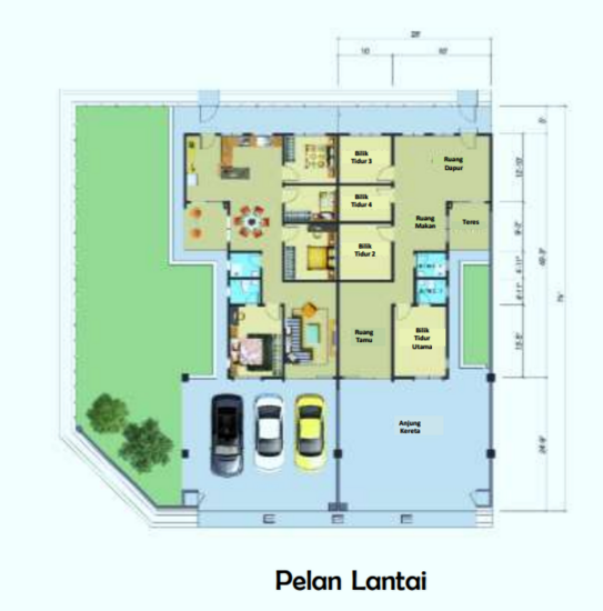 Taman Gapam Perdana - Floor Plan - iProperty.com.my