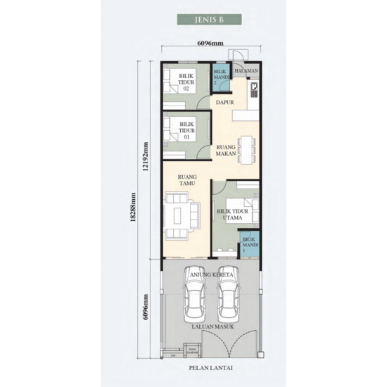Sedili Residensi - Floor Plan - iProperty.com.my