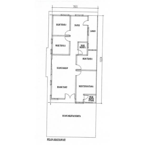 Taman Baiduri Indah - Floor Plan - iProperty.com.my