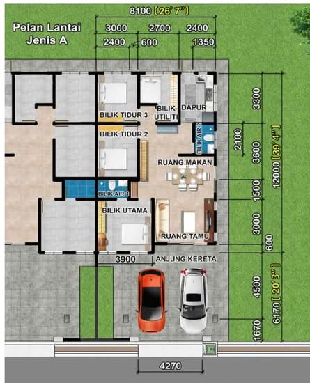 Soi Garden Ii - Floor Plan - iProperty.com.my