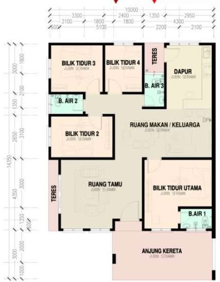 Desa Tanjung Indah - Floor Plan - iProperty.com.my