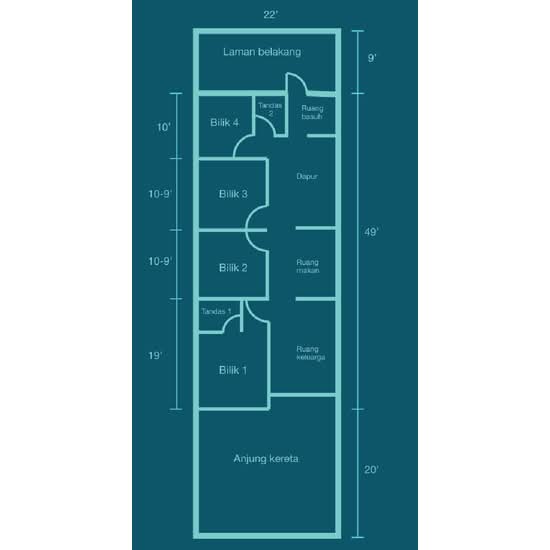 Qasana Seafront - Floor Plan - iProperty.com.my