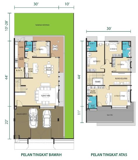 Taman Kenari Indah, Bukit Siput - Floor Plan - iProperty.com.my