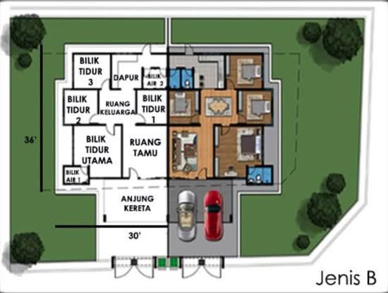 Permai Ujana @ Rompin - Floor Plan - iProperty.com.my