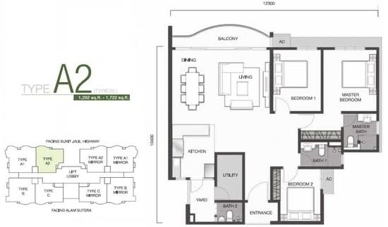 Denai Sutera - Floor Plan - iProperty.com.my