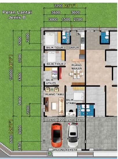 Soi Garden Ii - Floor Plan - iProperty.com.my