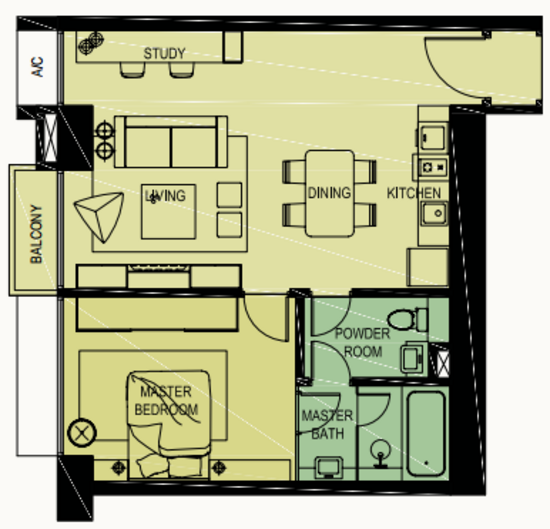 The Manhattan - Floor Plan - iProperty.com.my
