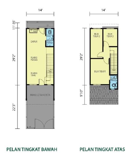 Taman Kenari Indah, Bukit Siput - Floor Plan - iProperty.com.my