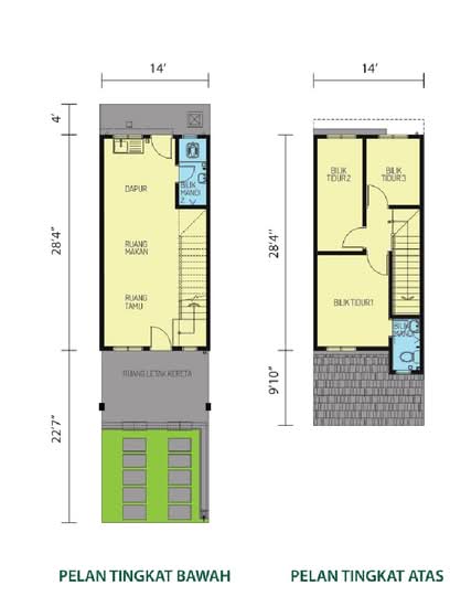 Taman Kenari Indah, Bukit Siput - Floor Plan - iProperty.com.my