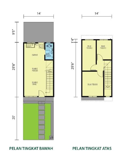 Taman Kenari Indah, Bukit Siput - Floor Plan - iProperty.com.my