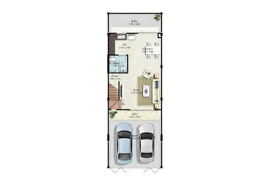Town Avenue Songkwae-Phitsanulok : ทาวน์ อเวนิว สองแคว-พิษณุโลก - Floor Plan
