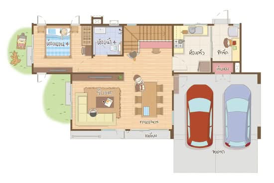 Anasiri Ayutthaya 2 - Floor Plan