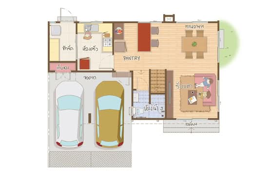 Anasiri Ayutthaya 2 - Floor Plan