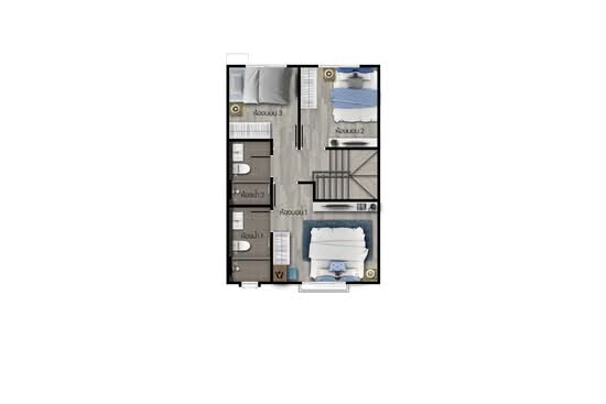 Anasiri Srinakarin-Phraeksa - Floor Plan