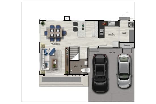 Anasiri Srinakarin-Phraeksa - Floor Plan