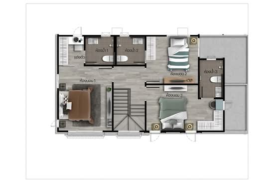 Anasiri Srinakarin-Phraeksa - Floor Plan