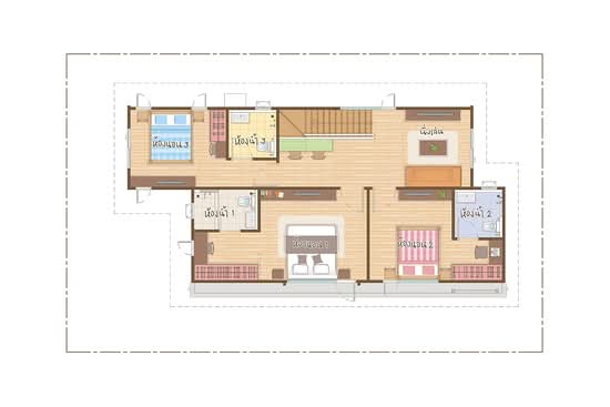 Anasiri Songprapha : อณาสิริ สรงประภา - Floor Plan