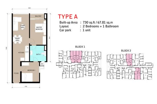 D'sands Residence - Floor Plan - iProperty.com.my