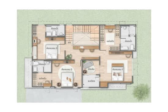 Anasiri Payap - Floor Plan