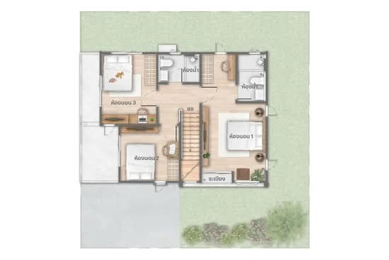 Anasiri Payap - Floor Plan