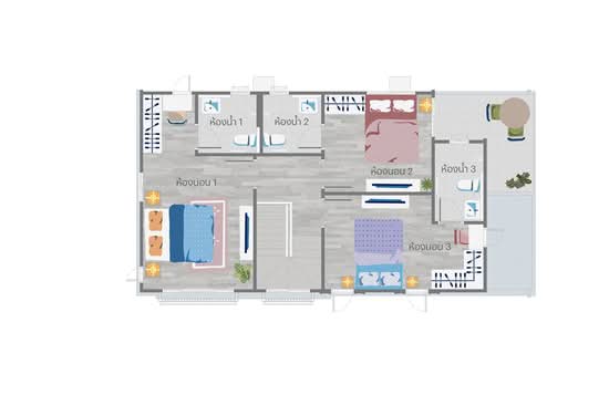 Anasiri Rama 2-Wongwaen - Floor Plan