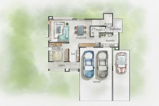 Saransiri Tientalay 30 - Floor Plan
