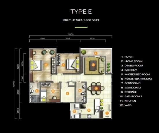 Parkhill Residence - Floor Plan - iProperty.com.my