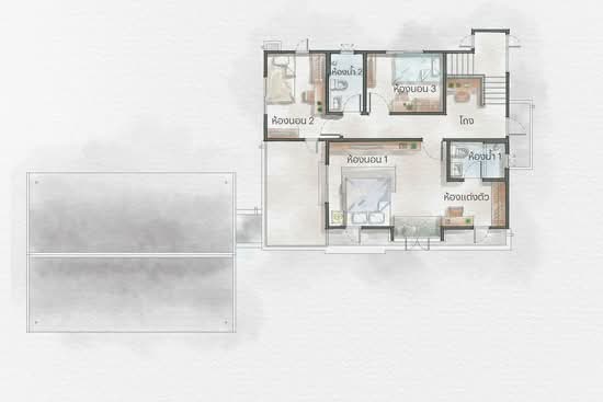 Saransiri Tientalay 30 - Floor Plan