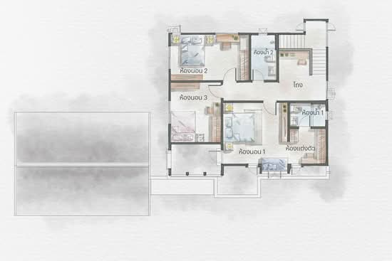Saransiri Tientalay 30 - Floor Plan