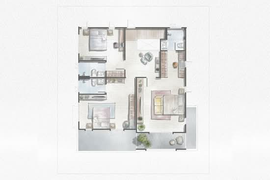 Saransiri Ratchapruek 346 - Floor Plan